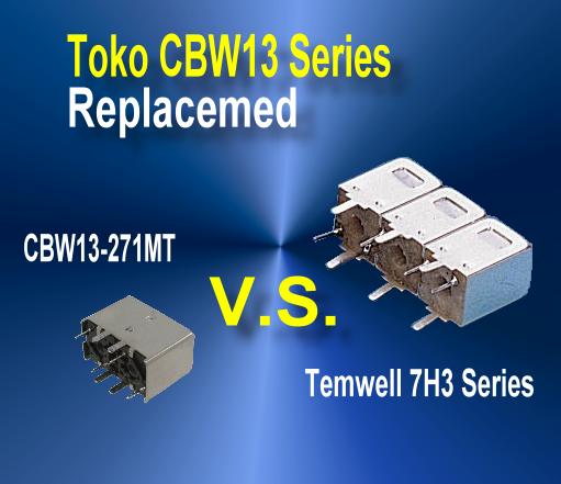 Toko CBW13 replaced list