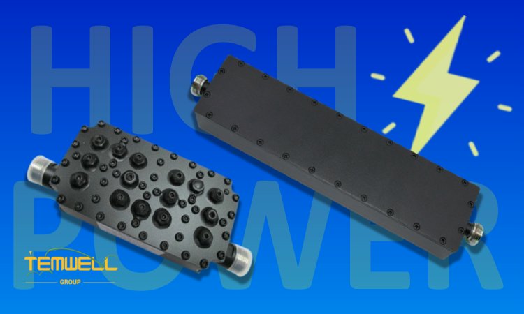 Высокомощный полосовой резонаторный фильтр